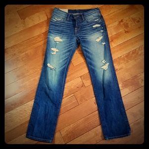 Abercrombie & Fitch Slim Straight Fit Jeans